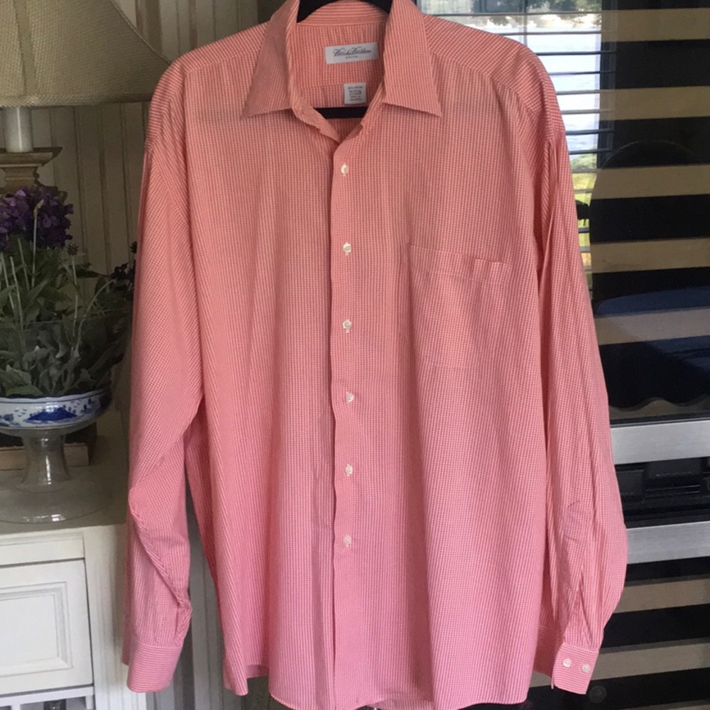 MEN’S SHIRT BROOKS BROTHERS GINGHAM 16 1/2 - 34/35